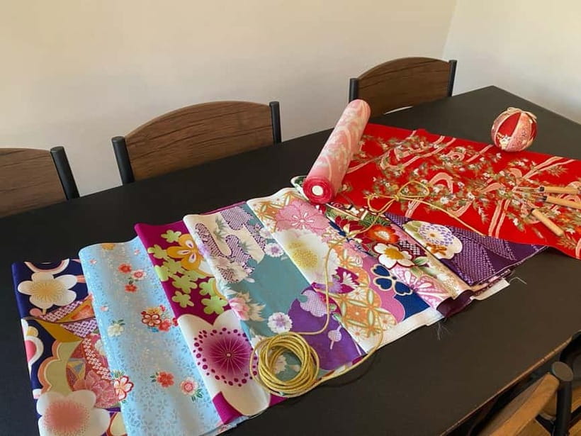 Kyoto: Traditional Kimono Fabric Handicrafts Workshop - Making a Temari from Kyoto kimono fabric