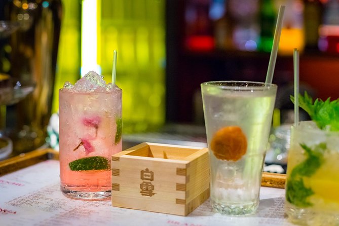 Luxury Tokyo Sake, Cocktail, Whisky and Pairing Tour - Starting at Fuji Soba near Shimbashi