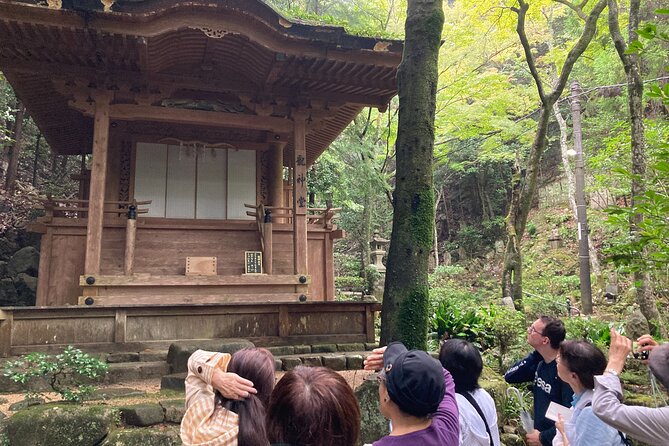 Mitaki Peace Tour Beyond Central Hiroshima - Walking up to Mitaki-dera