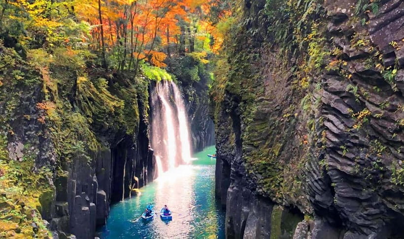 Mt. Aso & Takachiho Gorge Tour with Optional Boat Ride - The long ride from Fukuoka