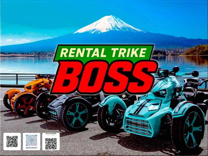 Mt. Fuji Guided Scenic Trike Adventure from Lake Kawaguchi - What happens at Rental Trike BOSS