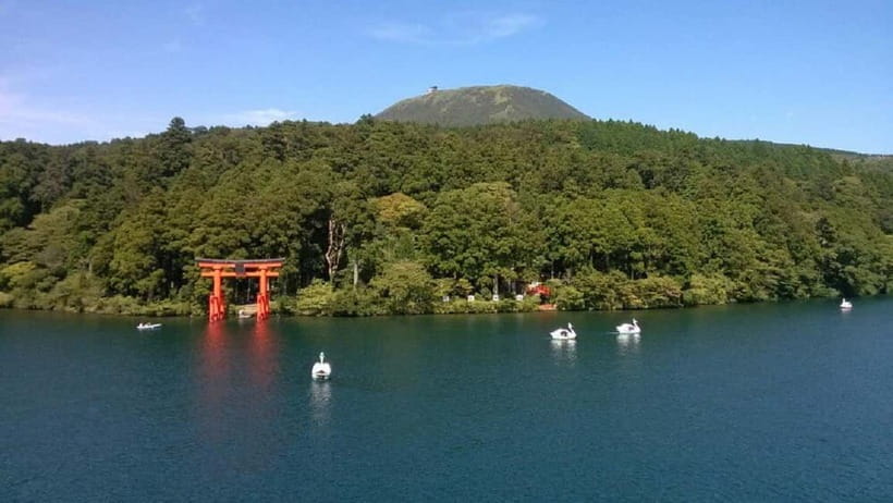 Mt.Fuji Hakone Day Tour With Lake Ashi Cruise, FREE Ropeway - Lake Ashi by optional pirate ship