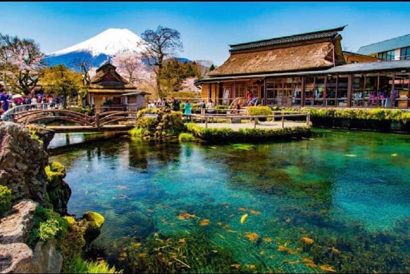 Mt Fuji Top 5 Spots Day Tour: Arakurayama Park,Oshino Hakkai - How the day feels in a shared coach