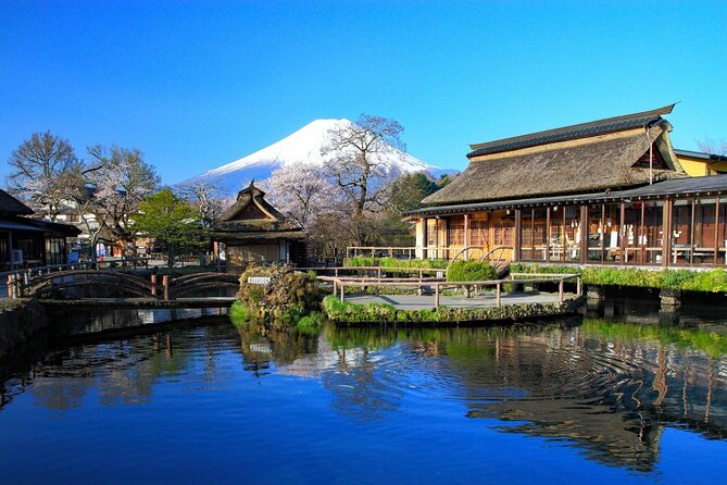 Mt. Fuji Tours with Kawaguchi Lake Ropeway View English Speaking - Oishi Park changes with the season