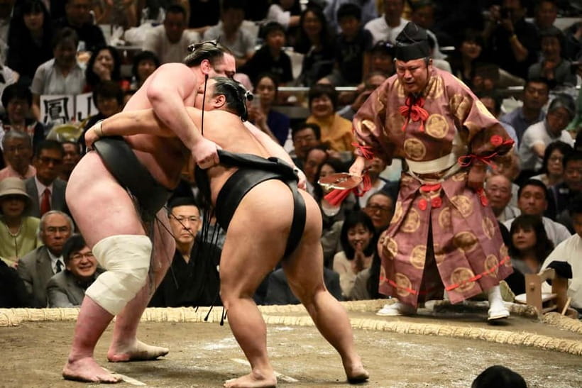 Nagoya: Grand Sumo Tournament Tour - Choosing a wrestler and joining the cheering