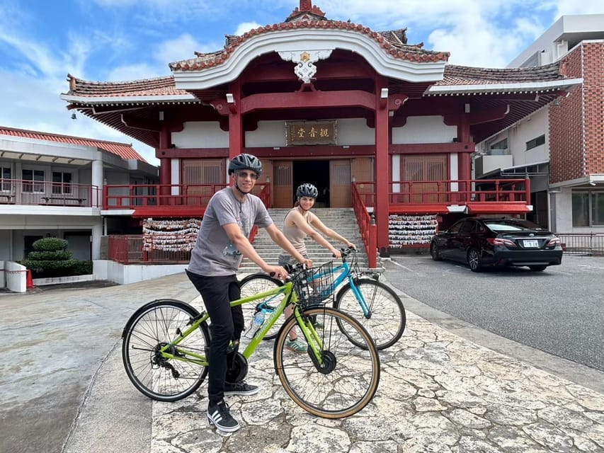 Naha: Guided E-Bike Tour of the 12 Zodiac Temples - Ankokuji Temple, an old gate, and a giant gajumaru tree