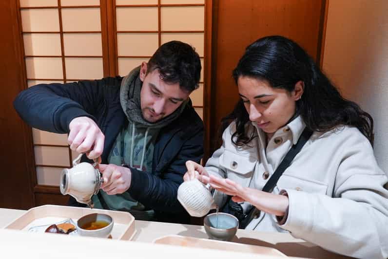 Nara:5 Type of Tea Tasting & Mindful Tea Ceremony - Wagashi brings balance to the tea