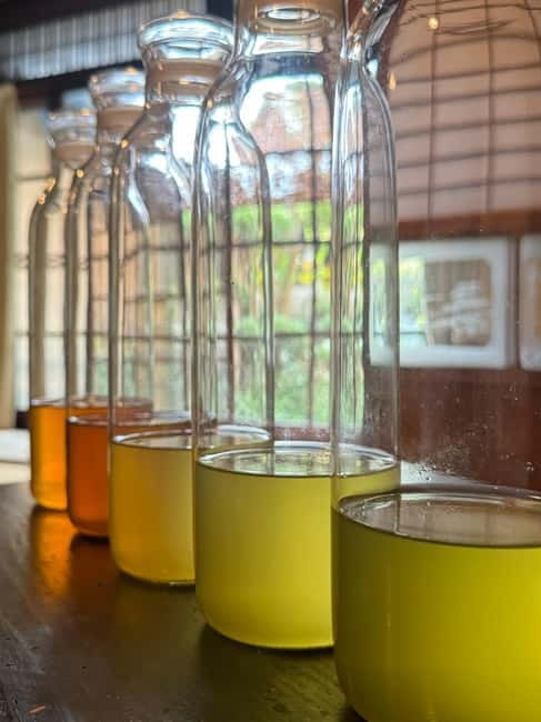 Nara:5 Type of Tea Tasting & Mindful Tea Ceremony - Allow more time than the posted 90 minutes