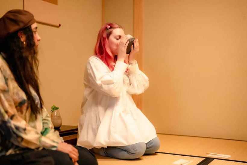 Nara:Authentic Tea Ceremony(Max 5 ppl) -Master Matcha Making - Wagashi and the balance of flavors