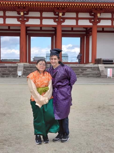 Nara: Bike Tour in Ancient Capital UNESCO World Heritage - Excavation remains make the past feel physical