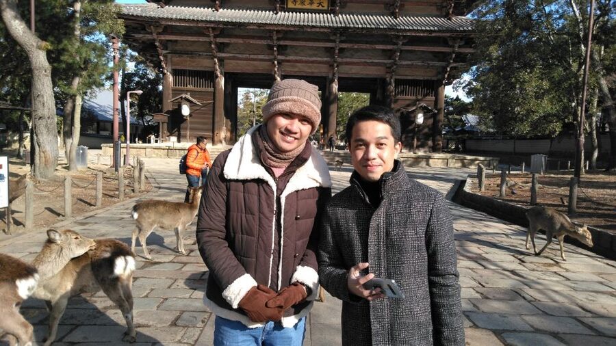 Nara: Private Tour with Private Guide - Walking through Nara Park with the deer