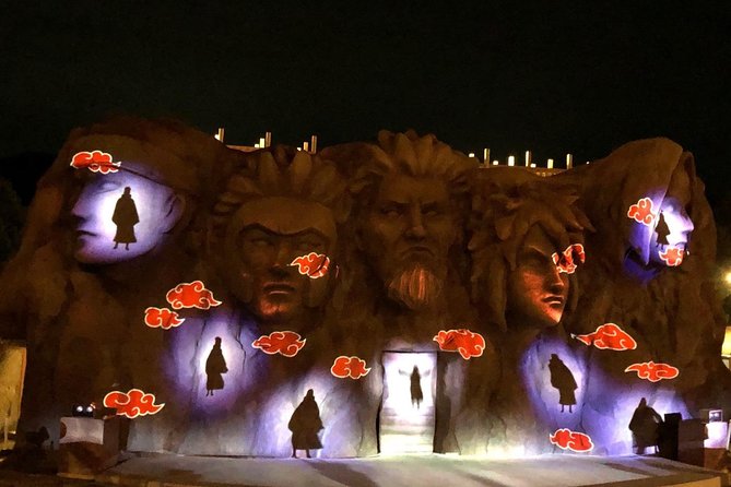 Naruto & Boruto Shinobi-zato Light Ticket - Themed scenery makes the stop more than two rides
