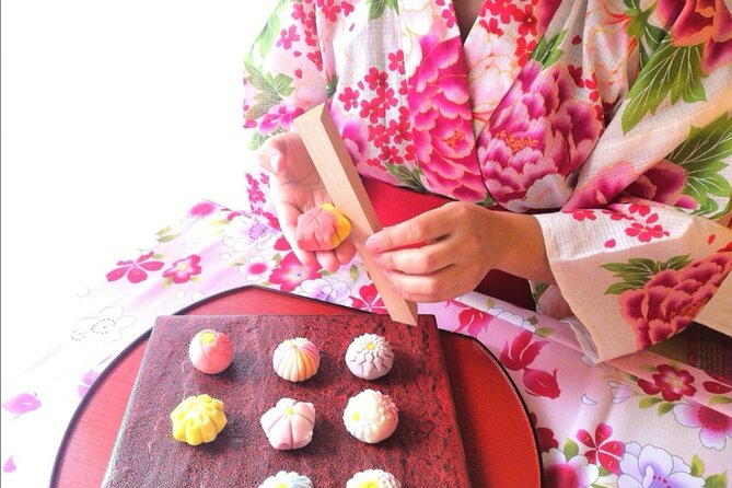 Nerikiri and Matcha Making Class in Kyoto - Five designs, five chances to practice