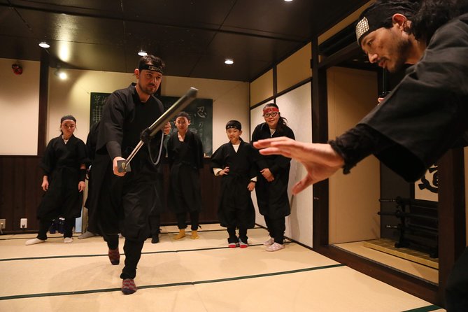 Ninja 2-hour Hands-on Lesson by Japanese master in Kyoto -Medium - Key points at a glance