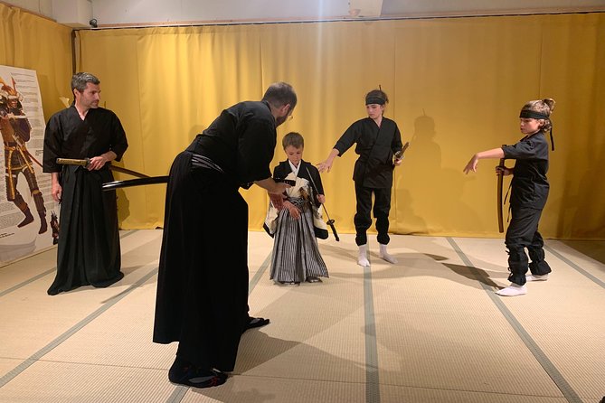 Ninja Experience (Family Friendly) at Samurai Ninja Museum TOKYO - Dressing as a Ninja and Taking Photos