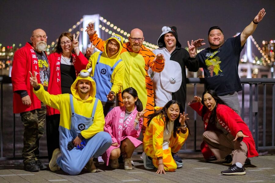 Official Japan Go-Kart Through Shibuya / Shinjuku - Costumes, cold-weather gear, and the photo package