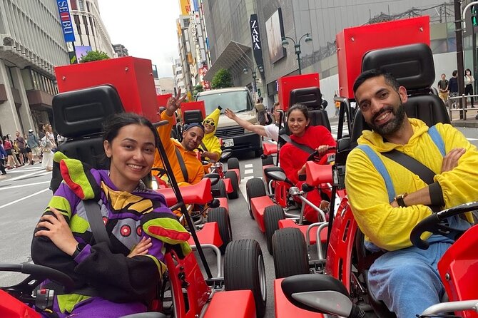 Official Street Go-Kart in Shibuya - Costumes make the ride more visible