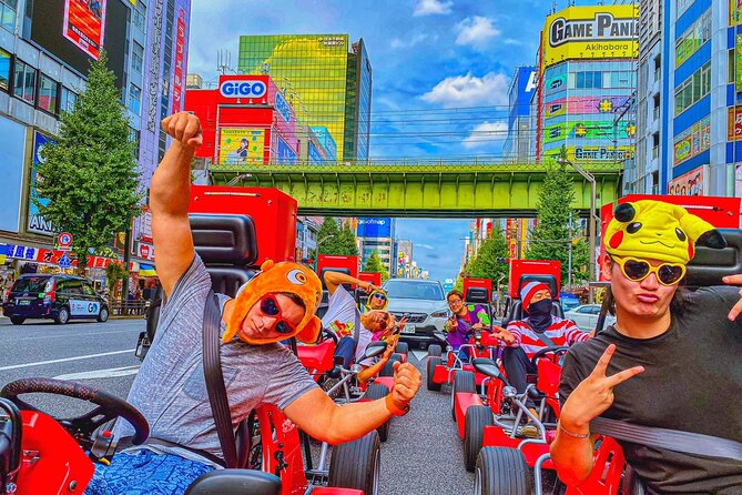 Official Street Go-Kart Tour - Akihabara - Starting in Akihabara with a costume and a safety briefing