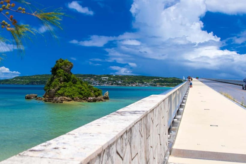 Okinawa Churaumi or Tropical, Kouri American Village BusTour - A full day built around Okinawa’s far north