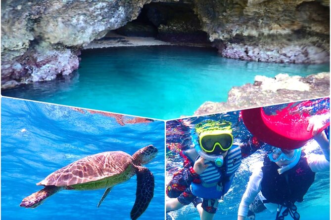 Okinawa Ishigaki Blue Cave Snorkeling Tour - Reef fish, coral, and clear water