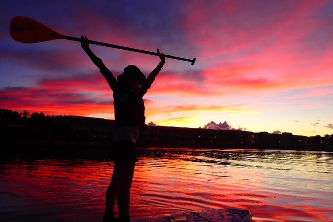 Okinawa Ishigaki Sunrise SUP or Canoe Tour - Watching sunrise from the water