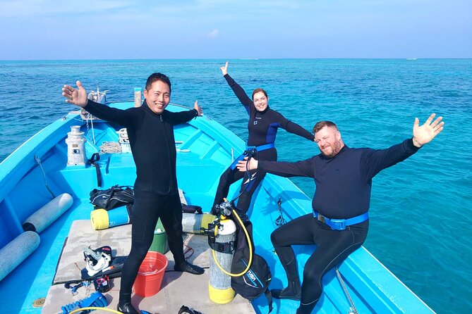 Okinawa: Scuba Diving Tour with Wagyu Lunch and English guide - Who should book this Motobu experience