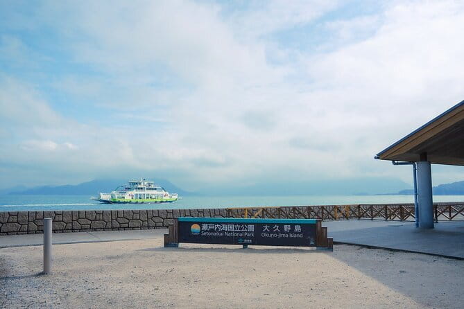 Okunoshima Rabbit Island Cycling Tour with Local Guide - The lighthouse and the first views