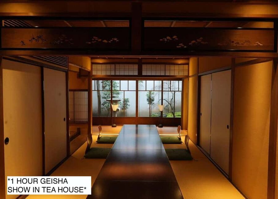 One Hour Geisha Show in Kyoto - The Opening: Meeting the Maiko and Her Guide