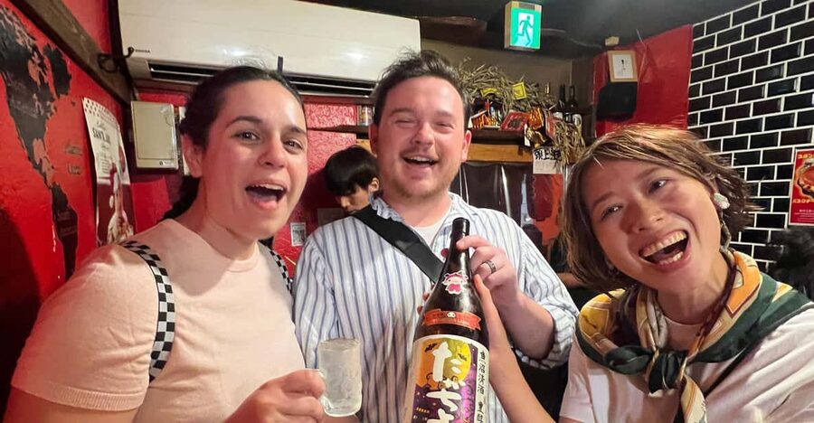 Osaka Bar Hopping | Explore Hidden Bars & Izakayas in Namba - First stop at 542-0075: a short introduction to Japanese drinks