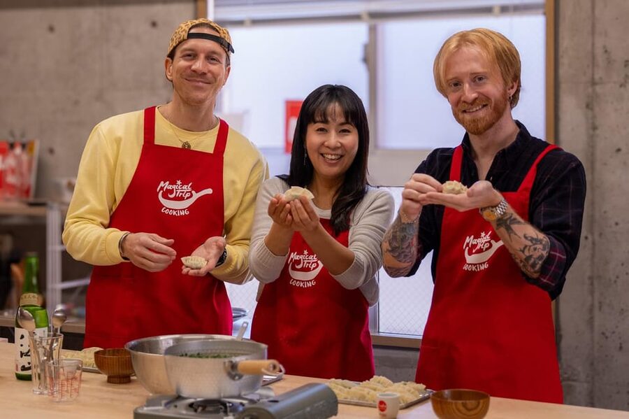 Osaka: Cooking Class & Sake Tasting with Local Market Visit - Starting at Minami Morimachi with a supermarket stop