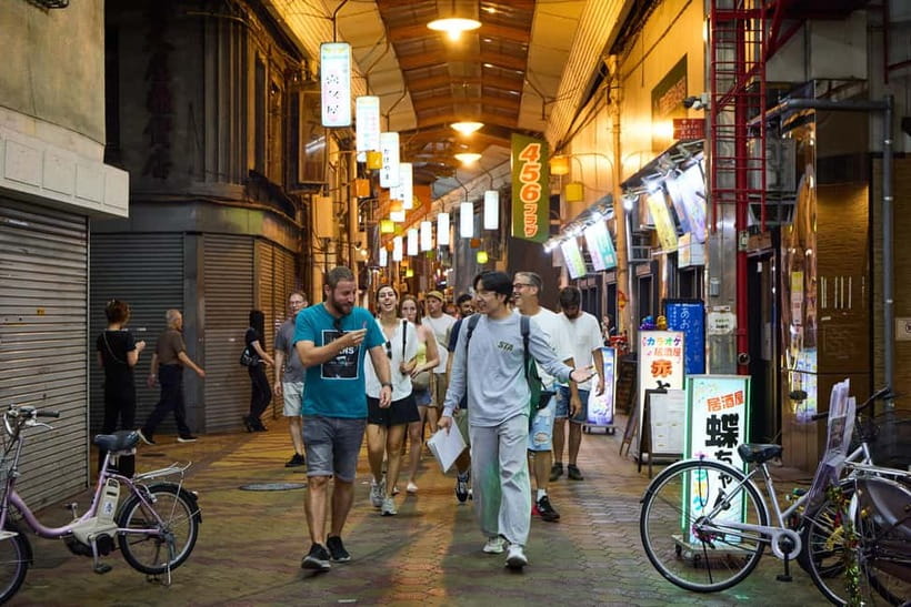 Osaka: Dark Side of Osaka Night Walking Tour - What the guides add