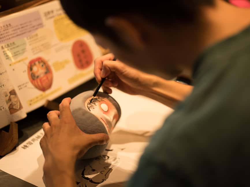 Osaka Daruma Workshop — Paint Your Own Good-Luck Daruma - Why the quiet setting matters