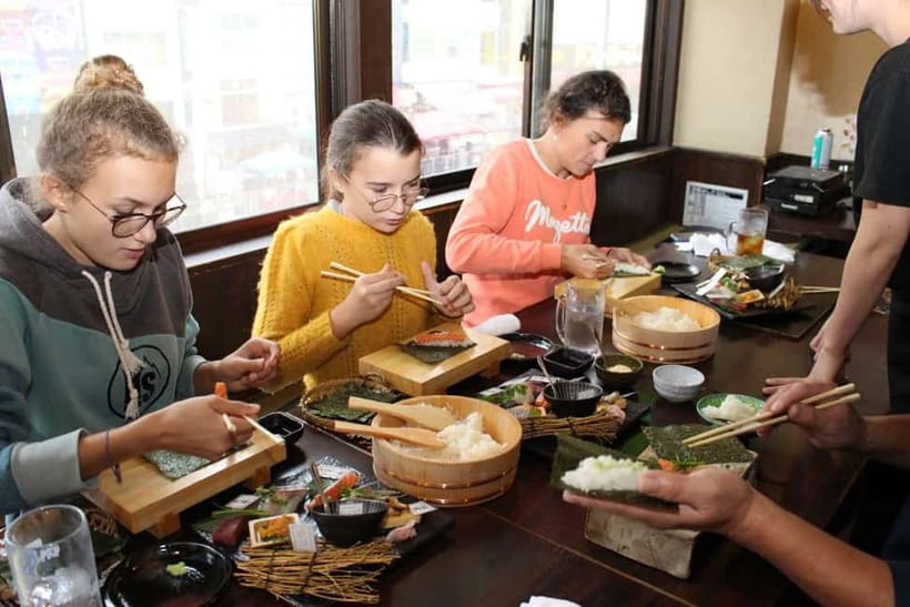 Osaka Dotonbori: Hand Roll Sushi Experience - The Food You Make and Eat