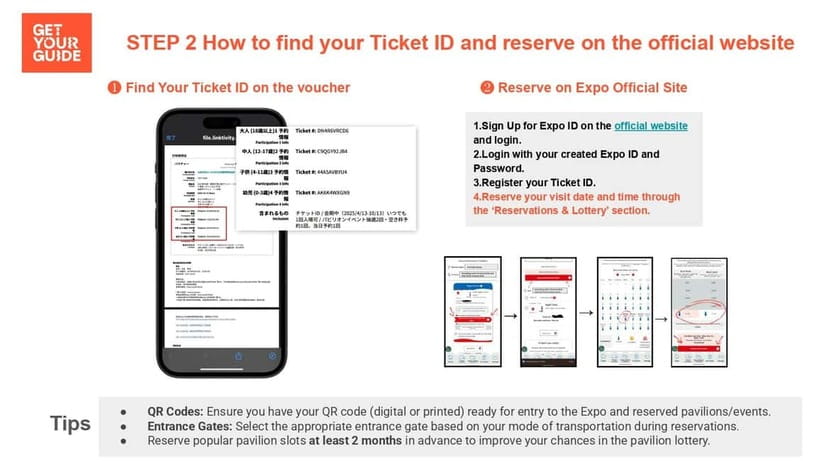Osaka: Expo 2025 Admission Ticket - A practical day plan