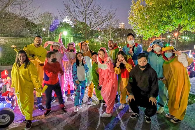 Osaka Go Karting Tour with Funny Costume - Tsutenkaku and Osaka food streets