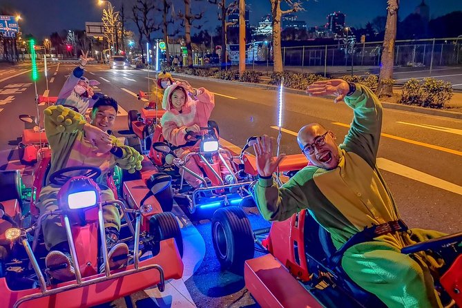 Osaka Go Karting Tour with Funny Costume - Photos and videos during the ride