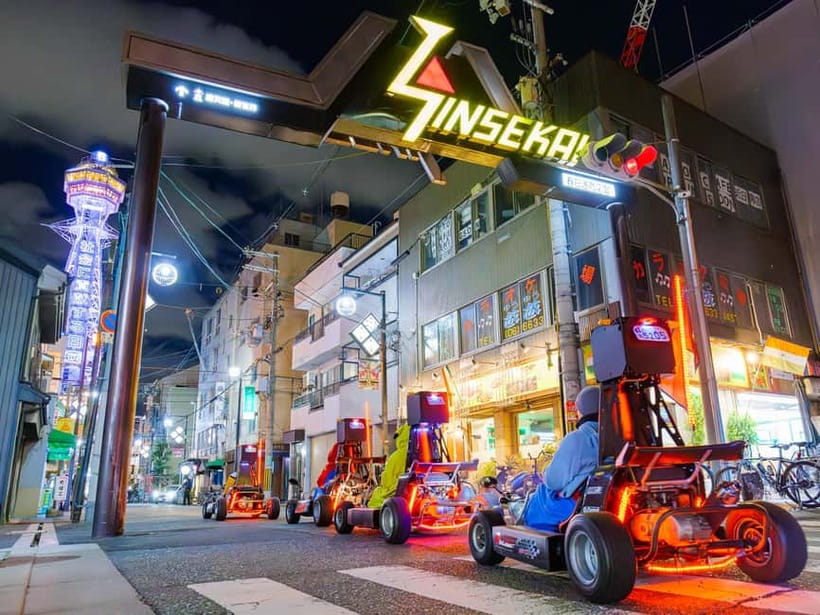 Osaka: Guided Go Karting Tour in a Funny Costume - Starting near Namba