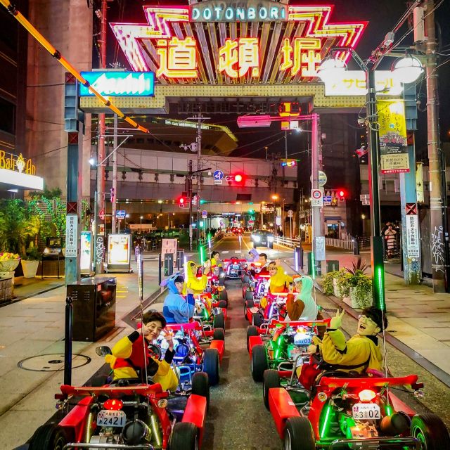 Osaka: Guided Go Karting Tour in a Funny Costume - One hour, $45, and what you are really buying