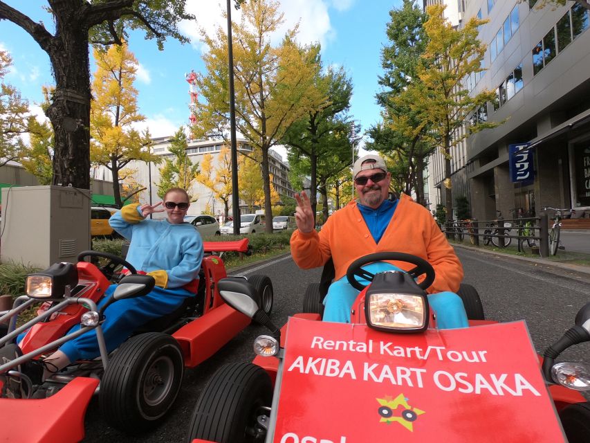 Osaka: Guided Go Karting Tour in a Funny Costume - Picking the right time and preparing for Osaka weather