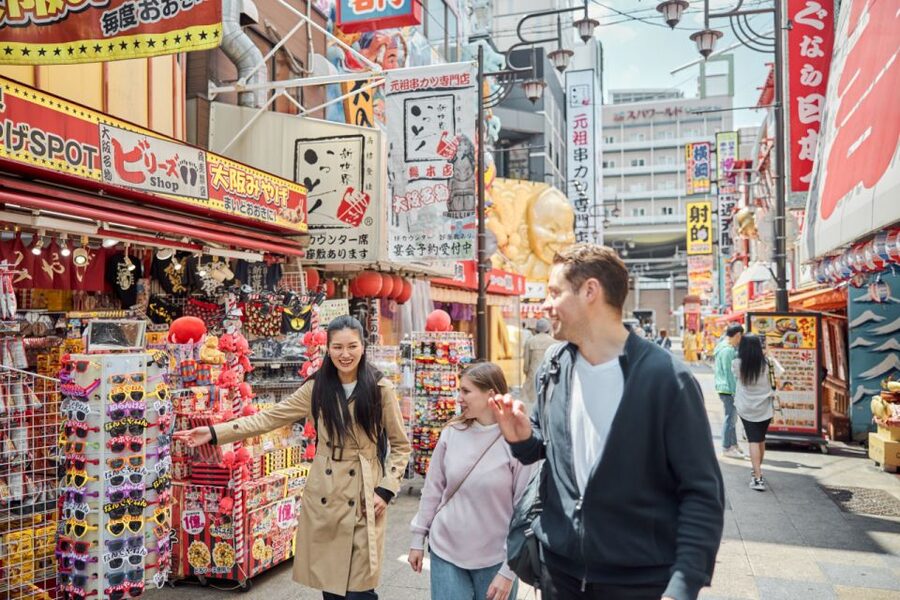 Osaka: Highlights & Hidden Gems Private Walking Tour - Shinsekai and the areas locals enjoy