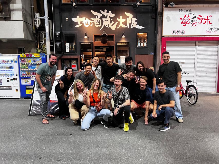 Osaka: Izakaya Bars Guided Walking Tour - From Dotonbori to Namba and Uranamba