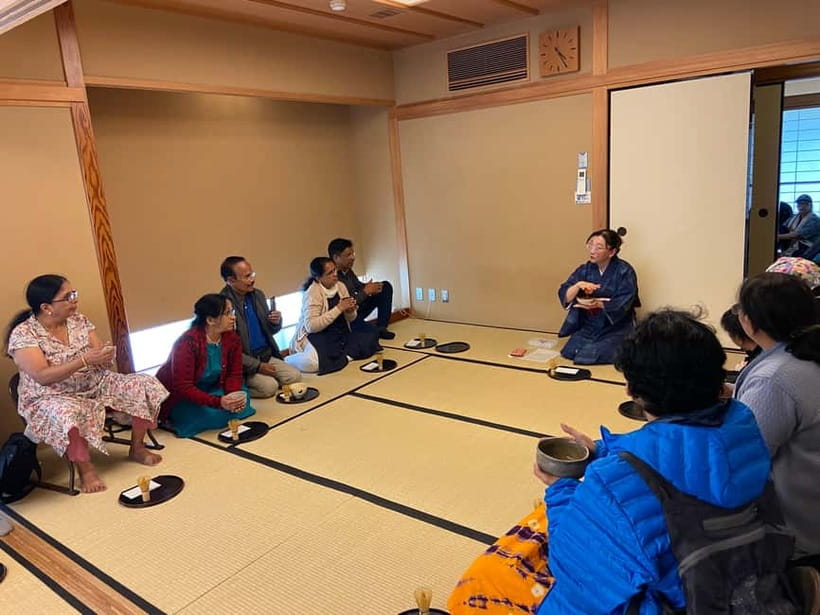 Osaka; Japanese Tea ceremony experience, Macha and Sencha - What the one-hour timing means