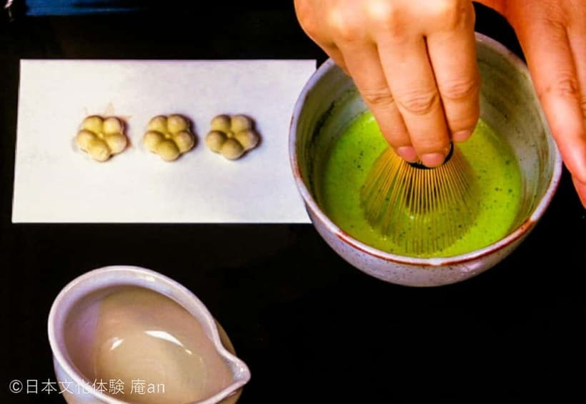 Osaka: Japanese Traditional Sweets Making and Tea Ceremony - Preparing and drinking Uji matcha