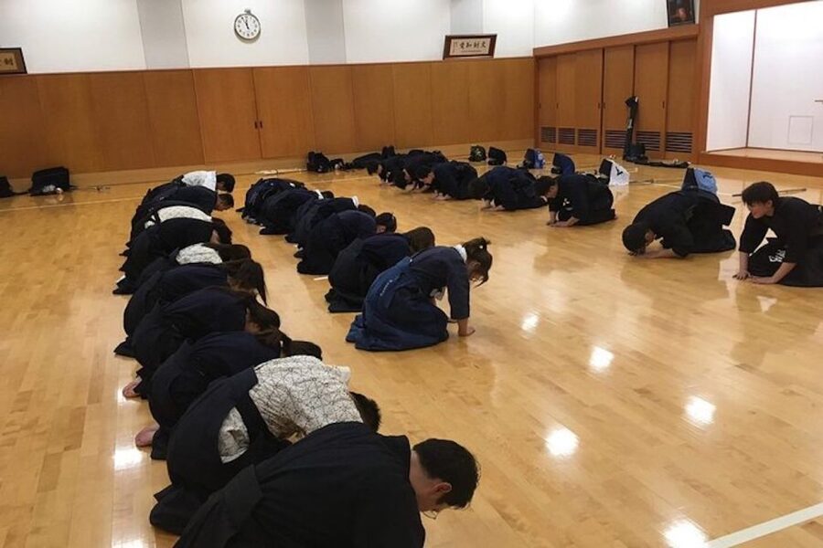 Osaka: Kendo Workshop Experience - The mini-match gives the lesson a clear finish