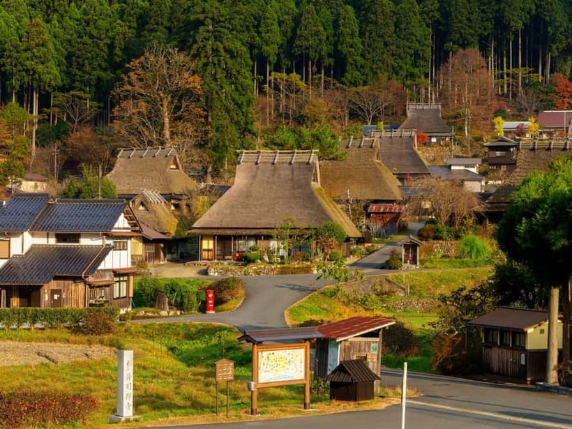 Osaka/Kyoto: Amanohashidate & Miyama Tour with Boat & Lunch - The bus ride is part of the bargain