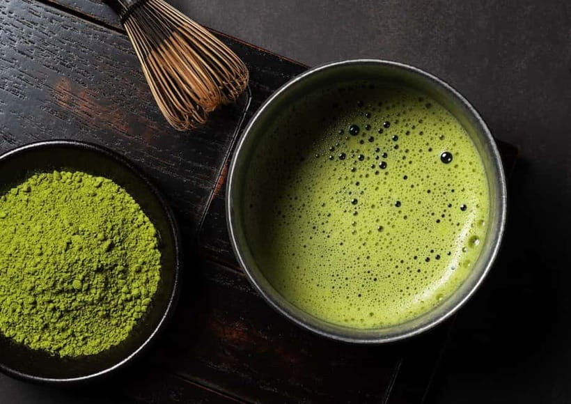 Osaka: Matcha Making Experience with Japanese Sweets - Whisking your own bowl with traditional tools