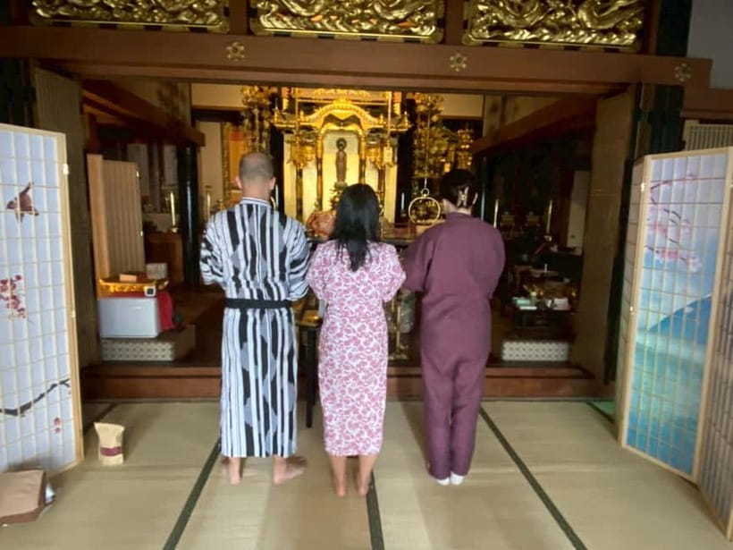 Osaka: Mind & Spirit Balance Temple Reiki Healing - Foot bath and scrub massage