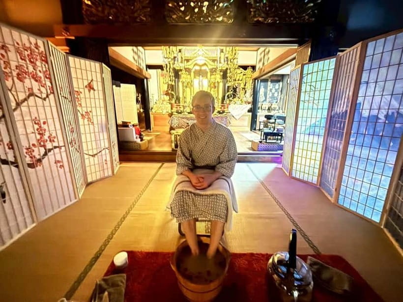 Osaka: Mind & Spirit Balance Temple Reiki Healing - Matcha, wagashi, and an explanation of tea culture