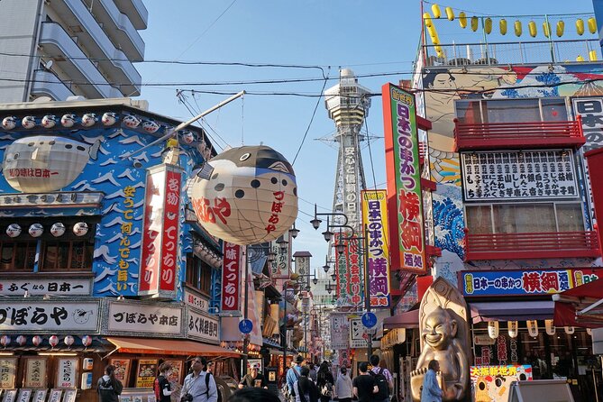 Osaka & Nara in 1-Day by Private Van with Local Expert Guide - Tsutenkaku and Osaka’s local flavor