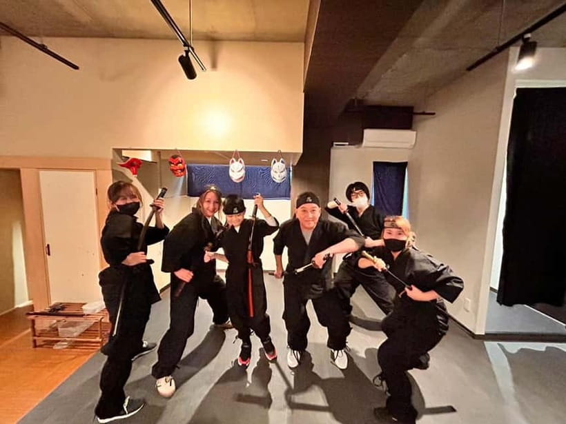 Osaka: Ninja Experience Cafe in Dotonbori - From Dotonbori streets to a fourth-floor dojo